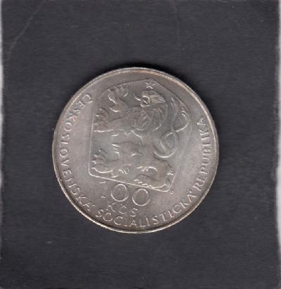 Beschrijving: 100 Korun  WENZEL HOLLAR 